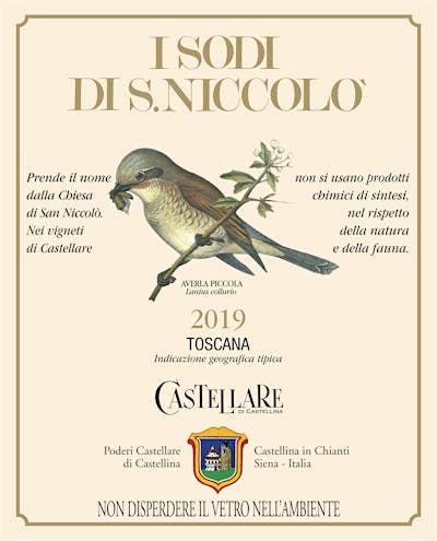 Castellare di Castellina Toscana I Sodi di San Niccolò 2017 | Wine